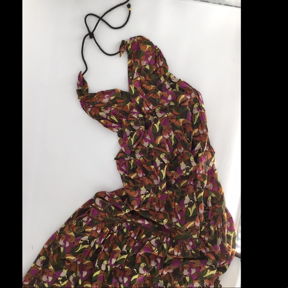 MODA International XS / S Maxi Halter Top 🦜Dress - Picture 10 of 16